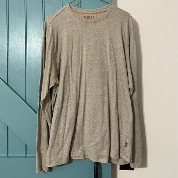 PD&C Men’s Casual Long Sleeve Shirt XL - Picture 3 of 8